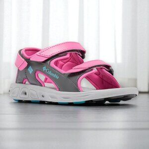 NIB Columbia Pink Ice  Techsun 3 Little Kid Waterproof Sandals Size: 13